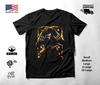 Reaper Guitarist Double Middle Fingers T-Shirt Black Unisex S-2XL