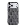 3D Honeycomb Silicone Case for iPhone 17 Pro Max, 16 Pro, 15, 14, 12 - Anti-fall Protection, Soft Cover