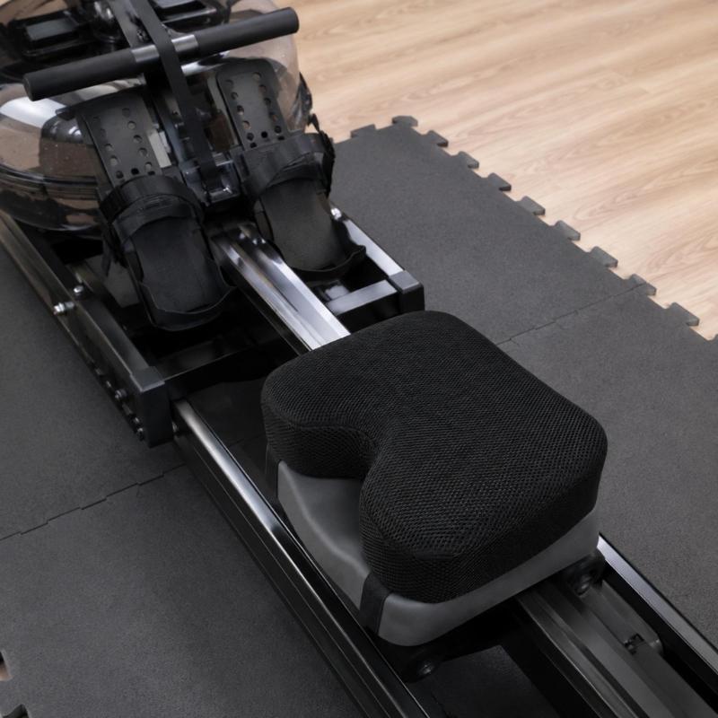 Sitzpolster für Indoor-Rudern mit atmungsaktivem Bezug, weiche Füllung, griffige Unterseite, abwaschbare Hülle für tägliche Übungen, Trainingsnutzung und wiederholte Nutzung