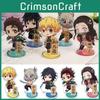 Exquisite Demon Slayer Kimetsu No Yaiba Keychain Keyring Showcasing Kamado Tanjirou Design