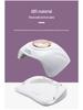 268W Dual-Hand UV/LED Nail Lamp for Fast Drying with Cartoon Design