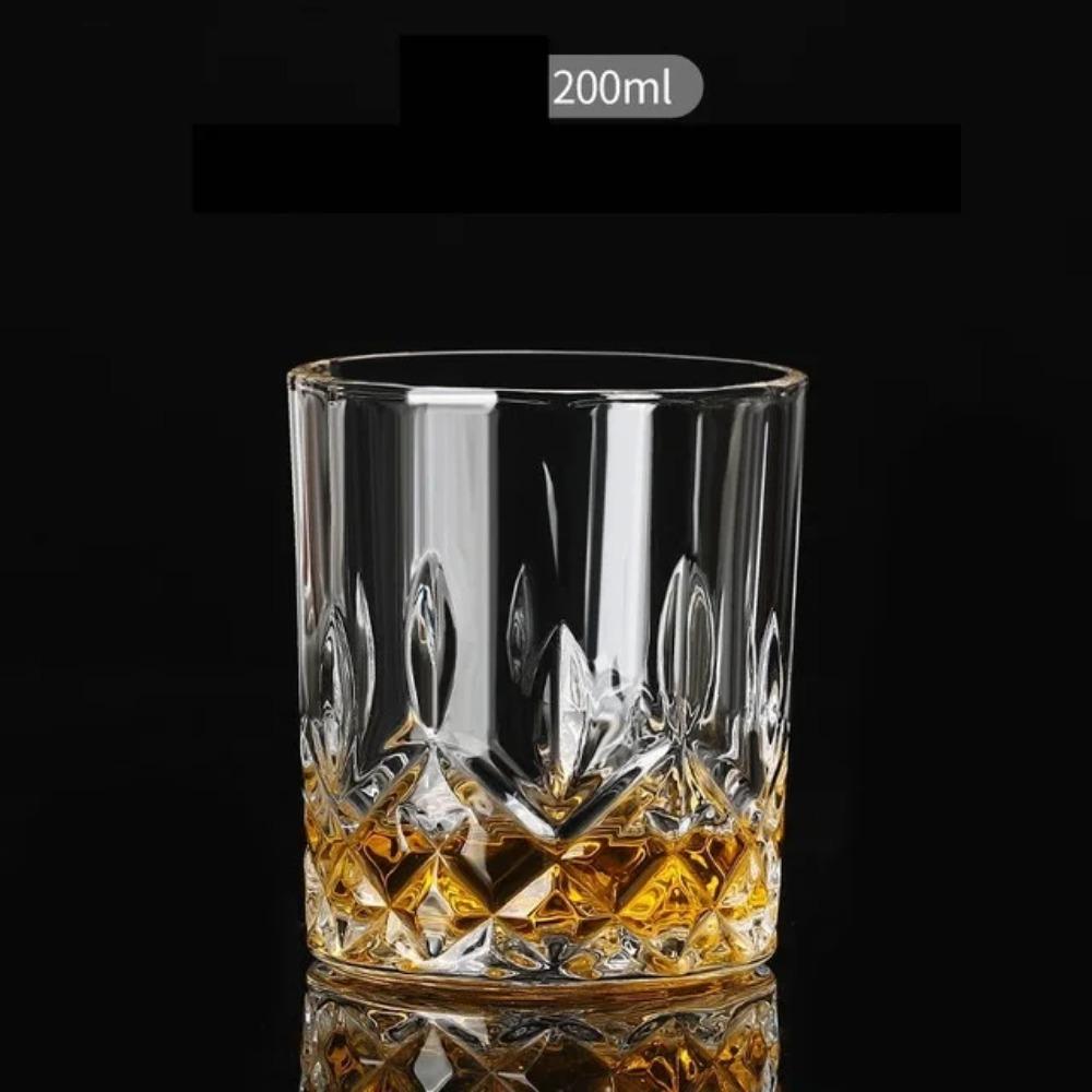 Crystal Glass Wine Red Bottle + Cups Wine Decanter Whiskey Liqour Pourer Home Bar Vodka Beer Bottle Jar Jug JR