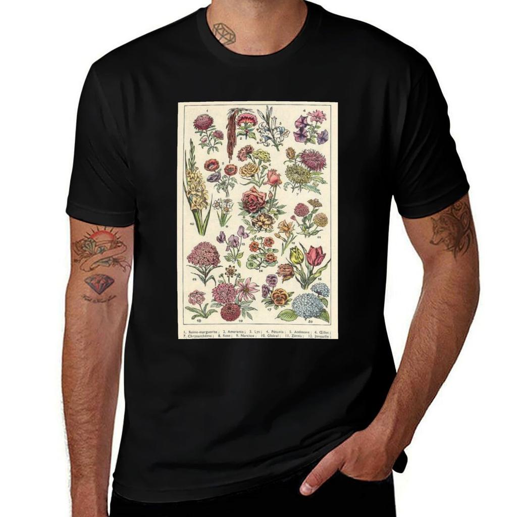 Fleurs T-Shirt Moisture Wicking Athletic T-Shirt