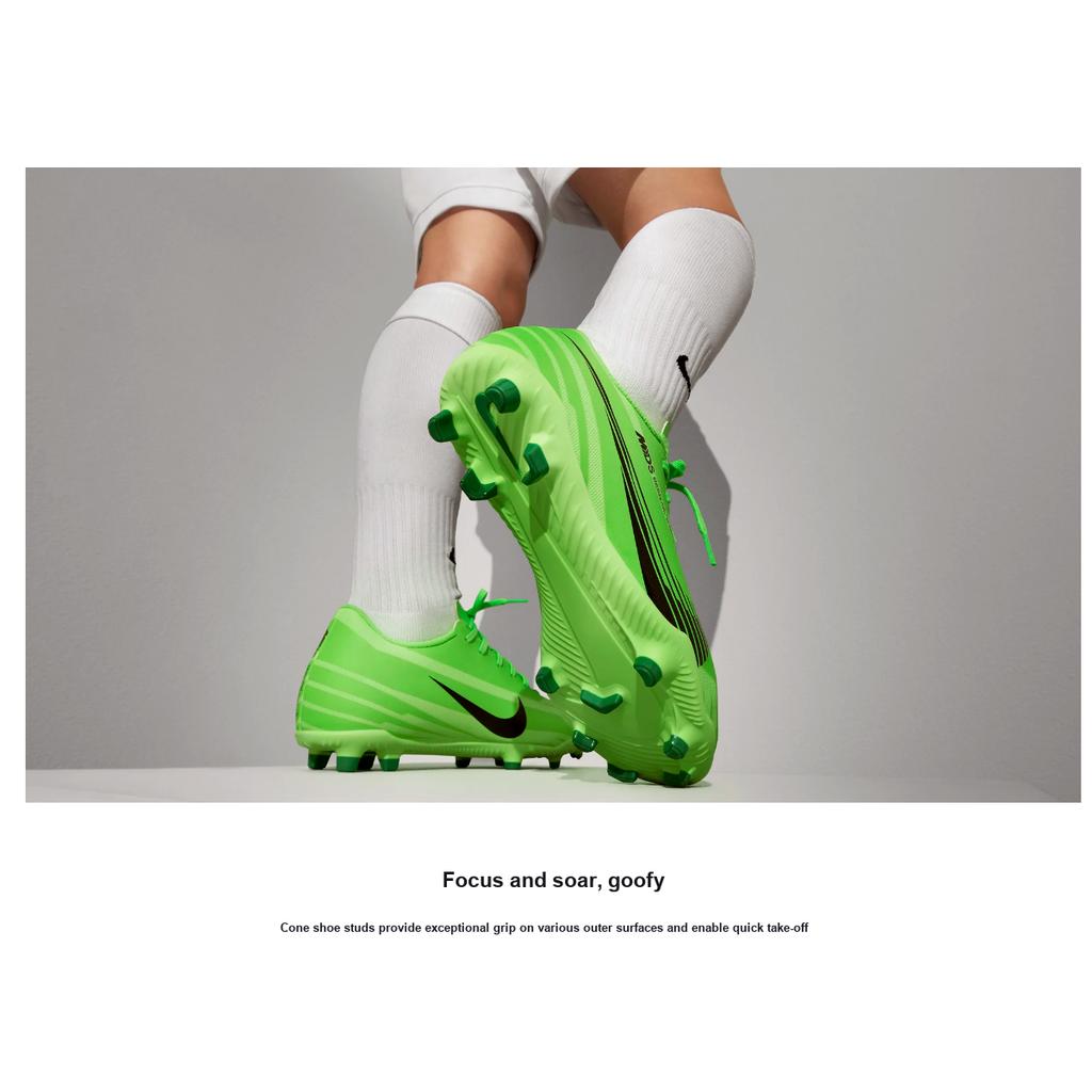 Nike Mercurial Vapor 15 Club MG GS Dream Speed - Green Strike Detské kopačky štadiónovo-zelená čierna FJ7188-300