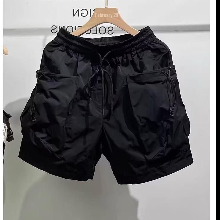 Men's Quick-Drying Casual Loose Multi-Pocket Work Shorts