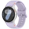 Silicone Strap For Samsung Galaxy Watch 7/FE/6/5/4 44mm 40mm 5 Pro Wave Bracelet For Galaxy Watch 6 Classic 47mm 43mm Watch band