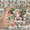 63PCS Fruit Girl Avatar Stickers - Cute Designs for Decorating Notebooks, Phones & DIY Crafts AnimeWorlds Store