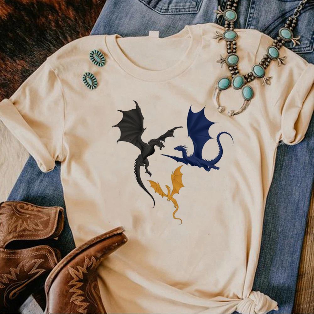 Fourth Wing tshirts Women harajuku comic anime t shirt girl streetwear y2k Japanese clothing S