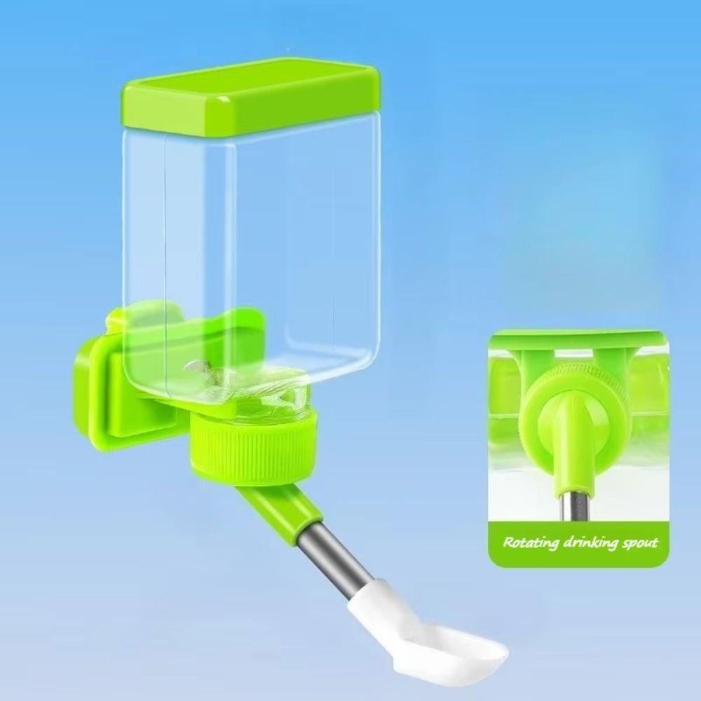 Cage Mounting Bird Cage Water Dispenser Water Supply System Clear Hanging Water Feeder Adjustable Easy To Install