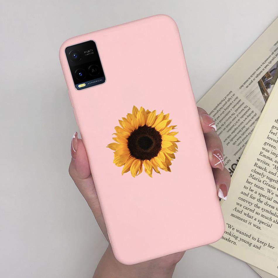 For Vivo Y33 Y33S Y21 Y21S Case Luxurious Silicone Soft TPU Matte Phone Back Cover For Vivo Y 33 Y33 S Y 21 S 21S Fundas Bumper