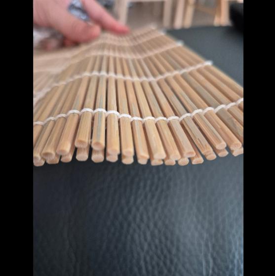 Bamboo Kimbap Rolling Mat from Korea, Sushi Mat, Korean