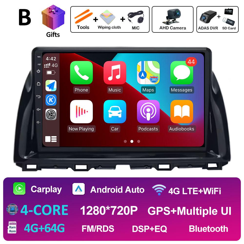 Intelliegnt System DSP Stereo For Mazda CX5 CX-5 CX 5 2012 2013 2014 2015 Car Multimedia Radio Player Autoradio WIFI Accessories