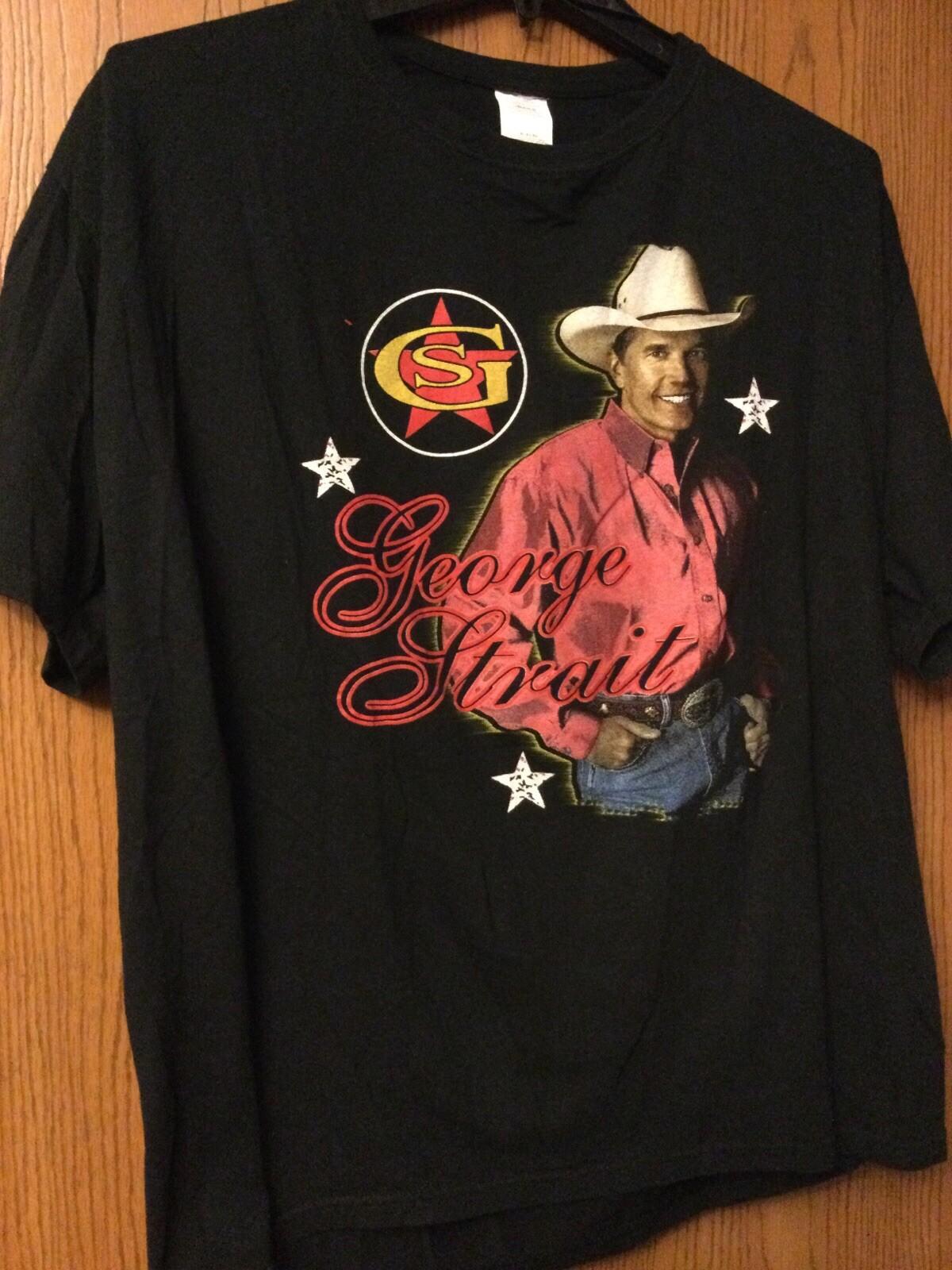 George Strait - Tour 2009 Black Shirt - XL. XXXXL