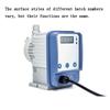LED Digital Electromagnetic Diaphragm Metering Pump Acid Chemical Liquid Chlorine Metering Dosing Pump For Water Treatment