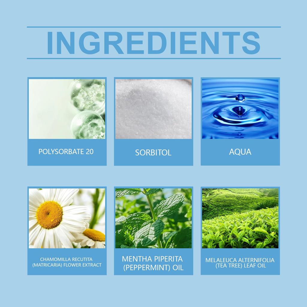 Munnpleiespray, Smertespray, Aftøse sårvev, Effektiv forebygging av tannpine, 20 ml