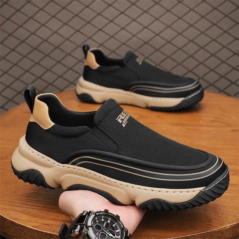 Man Canvas Shoes Men's Summer Ice Silk Cloth Surface Sports Driving Shoes Anti-slip Soft Bottom Casual Rubber Shoes for Men