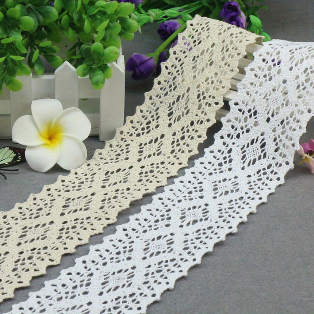 3yards Lace Ribbon, Lace Decoration, Sewing Crafts, Bridal Wedding Decoration, Clothing Accessories, Supplies