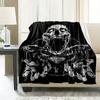 1 Piece Blanket Satan Car Interior Blanket Suitable For All Seasons Cozy Warm Soft Blanket Suitable For Sofa Bed Travel Camping Living Room Office