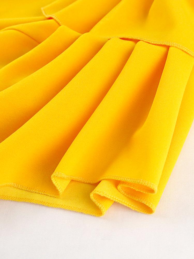 Dámské řasené midi šaty na jednom rameni volánky s vysokým pasem elegantní letní elegantní africké šaty na oslavu narozenin