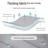 Portable Inflatable Travel Pillow: Foldable Lumbar Support for Car and Airplane