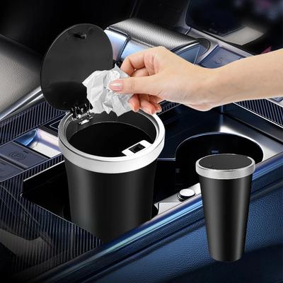 Poubelle de voiture automatique cendrier étanche porte-gobelet de voiture poubelle avec couvercle boîte de rangement seau accessoire étanche Amagi