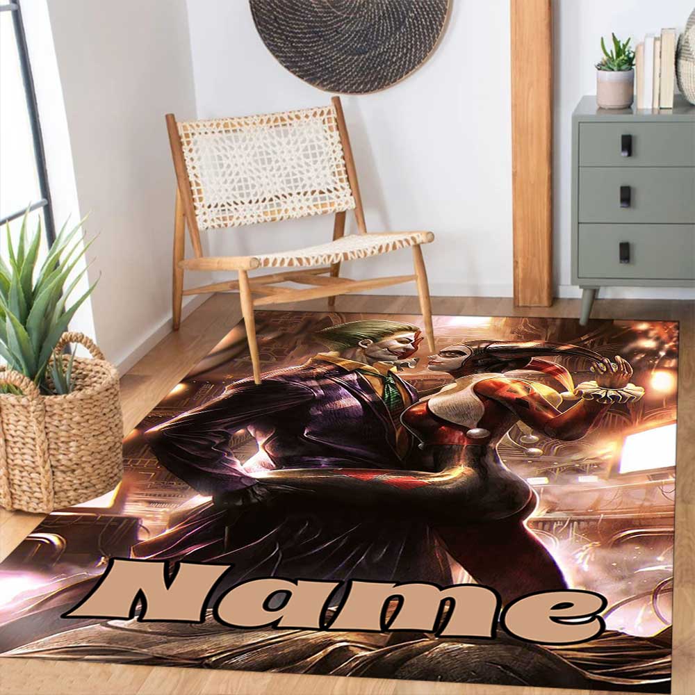 Warnermedia (15) Customize your name rug, office chair cushion, home bedroom living room gift.