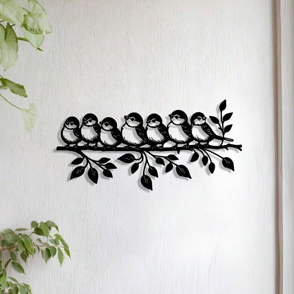 Metal Wall Art Living Room Decor Modern Home Interior Sculpture