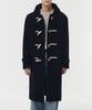 Musinsa Standard Wool Blend Oversized Duffle Coat [Navy]