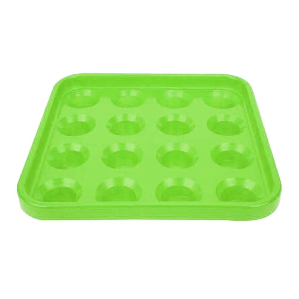 Pool Ball Tray Billiard Ball Holder Tray, Snooker Ball Carrying Tray, Pool Table Accessories for 16 Billiard Ball Storage