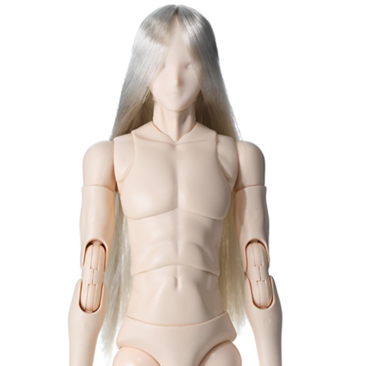 

Obitsu Seisakujo 30-02 Голова з волоссям для 30см тіла Obitsu, Whitey Silver (17) 30HD-M02WC17