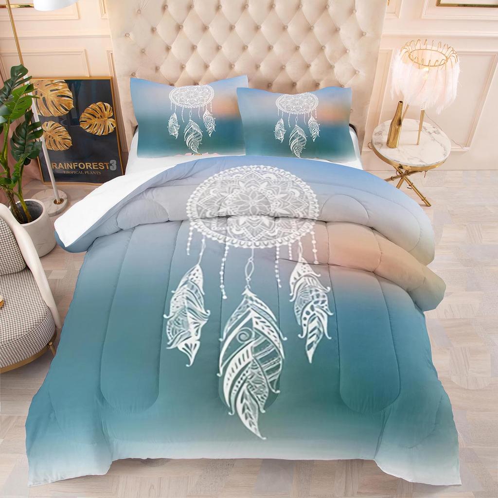 Dream Catcher Bedding Set Luxury Soft Bed Linen For Kids Adults 3D Printed Home Decor Single Double Twin Bohemia Duvet Cover Set