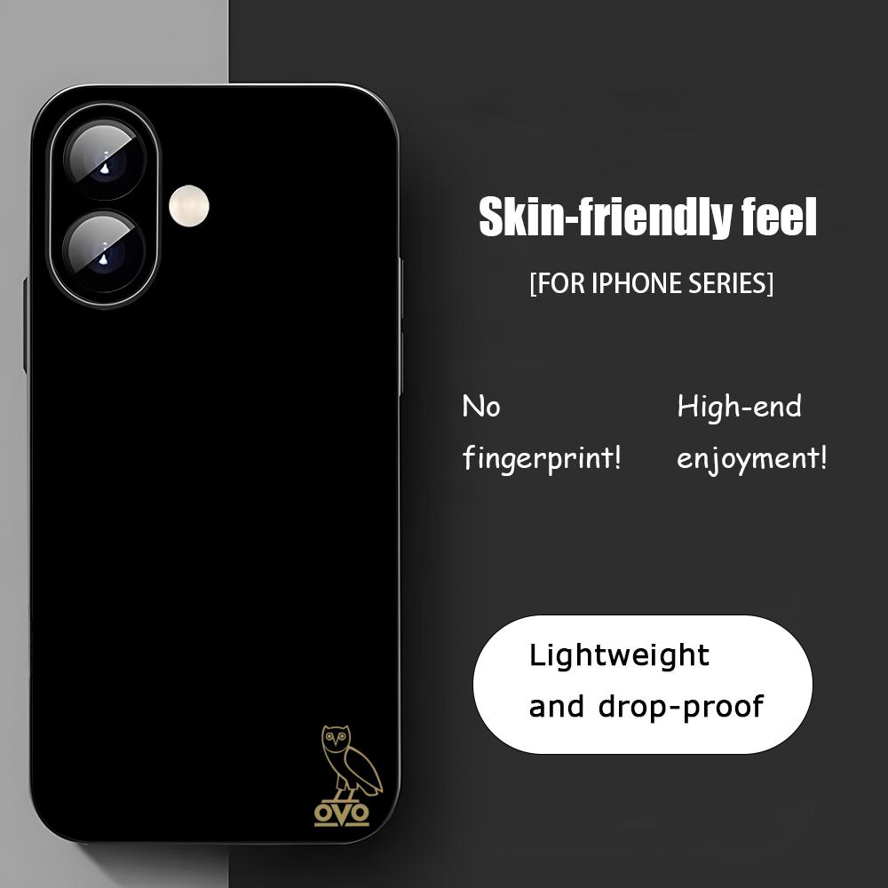 Fashion D-Drake owl Popular Phone Case For iPhone 17 16 15 14 13 12 11 X XR XS 8 Plus Mini Pro Max Soft black Shockproof Cover