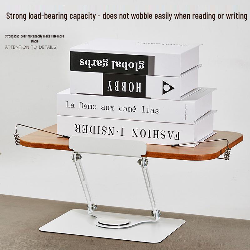 Rotating Desktop Bookshelf and Reading Stand