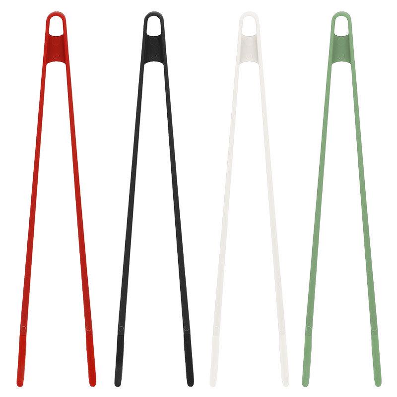 Heat-Resistant Silicone Cooking Tongs: Outdoor Camping BBQ, Anti-Scald & Anti-Slip Design