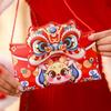 Plush New Year Coin Purse Red Red Packet Creative Lucky Wallet  Spring Festival Supplies