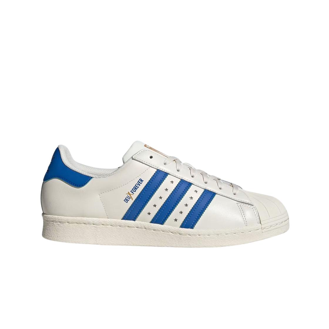 

Adidas X Deux Superstar 80s Off White Blue 280