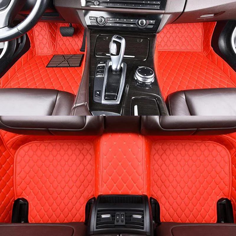 For Jeep Compass 2017 2018 2019 2020 Car Floor Mats Rugs Auto Interior Accessories Carpets Parts Replacement Waterproof Covers