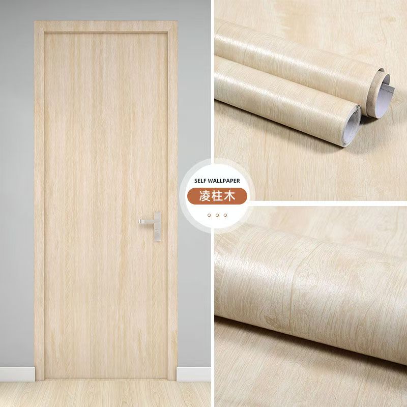 Waterproof Wood Vinyl Wallpaper Roll Self Adhesive Decor Contact Paper Doors Cabinet Desktop Modern Furniture Decorative Sticker