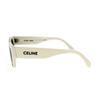 Celine Side Letter Irregular Shape Sunglasses Women sunglasses Beige CL40197U-5425A