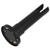 Adjustable Bathroom Partition Support Foot Stainless Steel Toilet Stall Bracket Stable Floor Mount Hardware Accessory