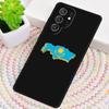 Kazakhstan Flag Soft Silicone Phone Case For Samsung Galaxy Note 10 Pro S26 S25 S24 S23 S22 S21 Plus S25Ultra Capa Cover