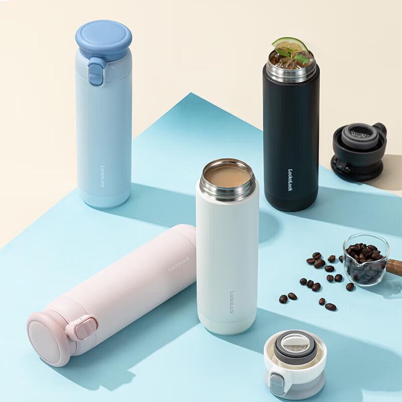 LOCK&LOCK 430ML 316L Stainless Steel Pop-Up Insulated Tumbler