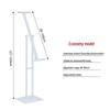 Slanted Single-Sided Outdoor KT Board Display Stand