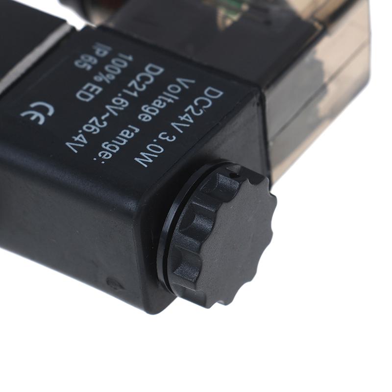 1Pc  5 Way 2 Position 1/4'' Airtac Solenoid Valve 4V210-08 DC24V