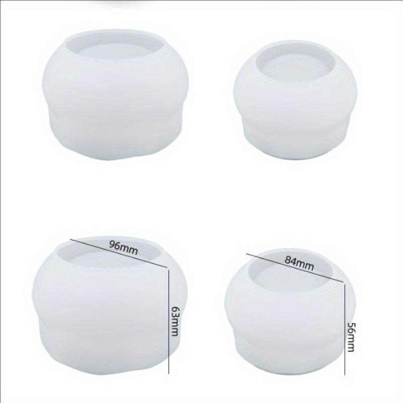 Fish Tank Candle Jar Silicone Mold DIY Succulent Flower Pot Vase Jewelry Storage Box Concrete Plaster Mould Home Decor