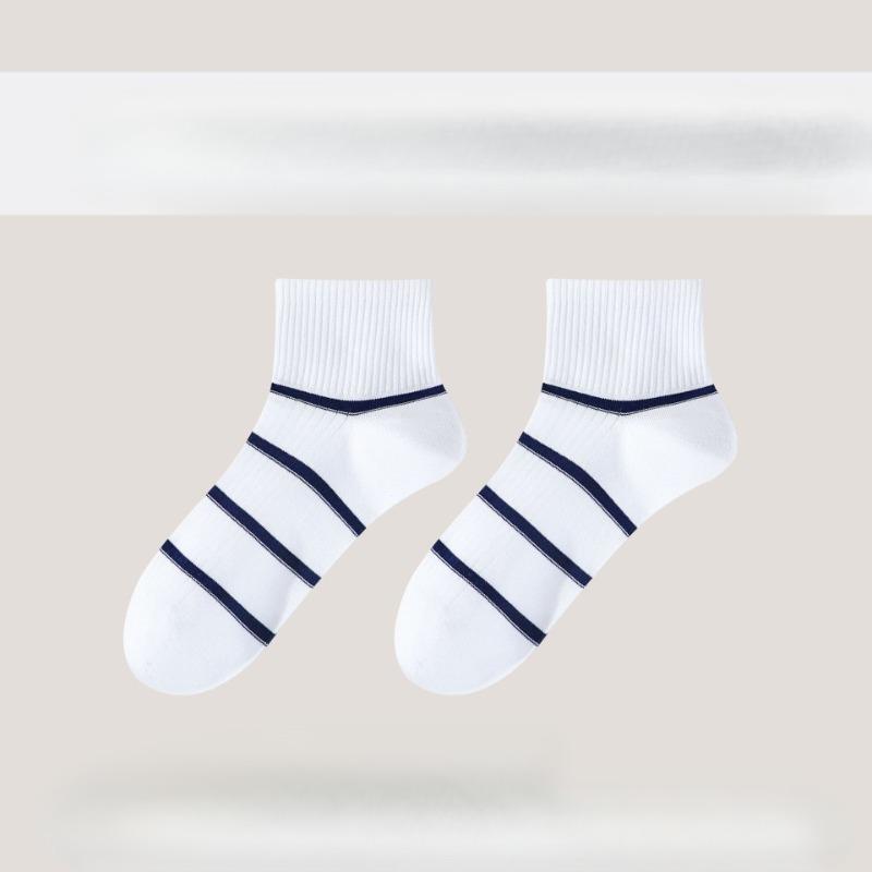 

Male Spring and Summer New Commercial Breathable Sweat Absorption Deodorant Antibacterial Tube Socks 1 pair
