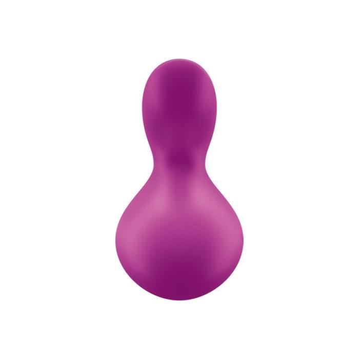 Stimulateur Viva la vulva 3 bordeaux - Satisfyer