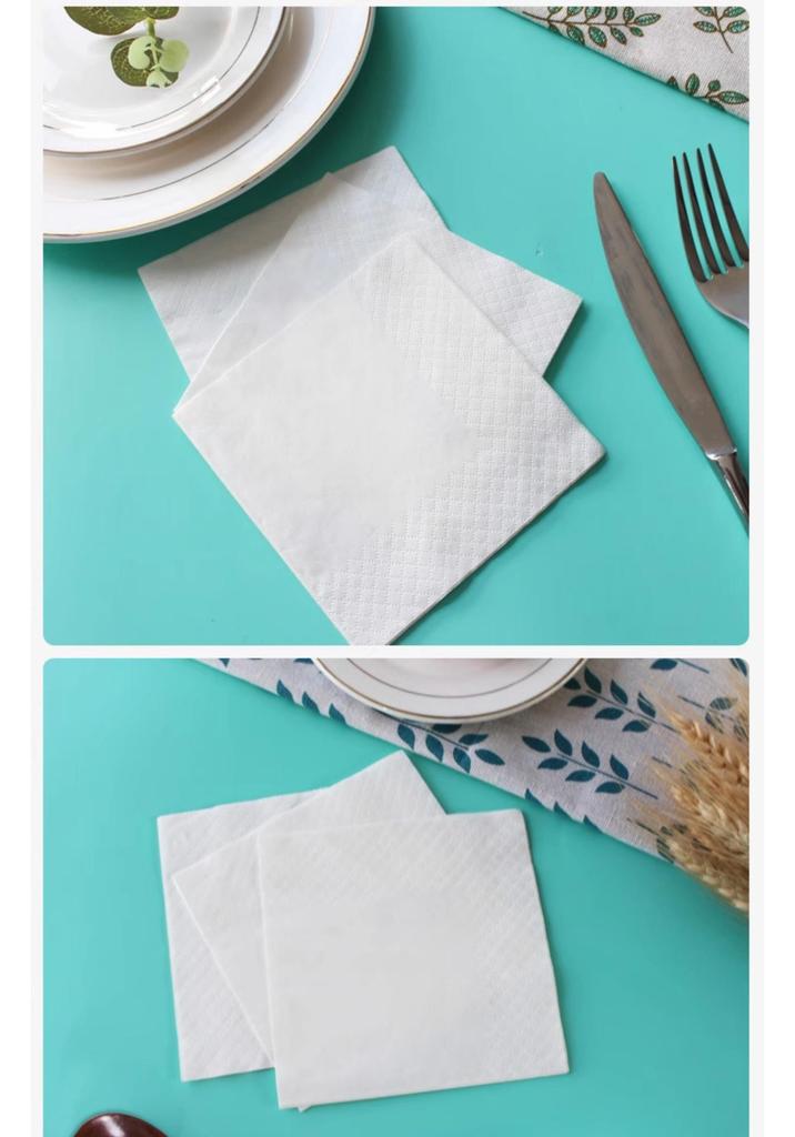 Square Paper Napkins for Catering, Restaurants, Hotels, Dining Rooms, and Events