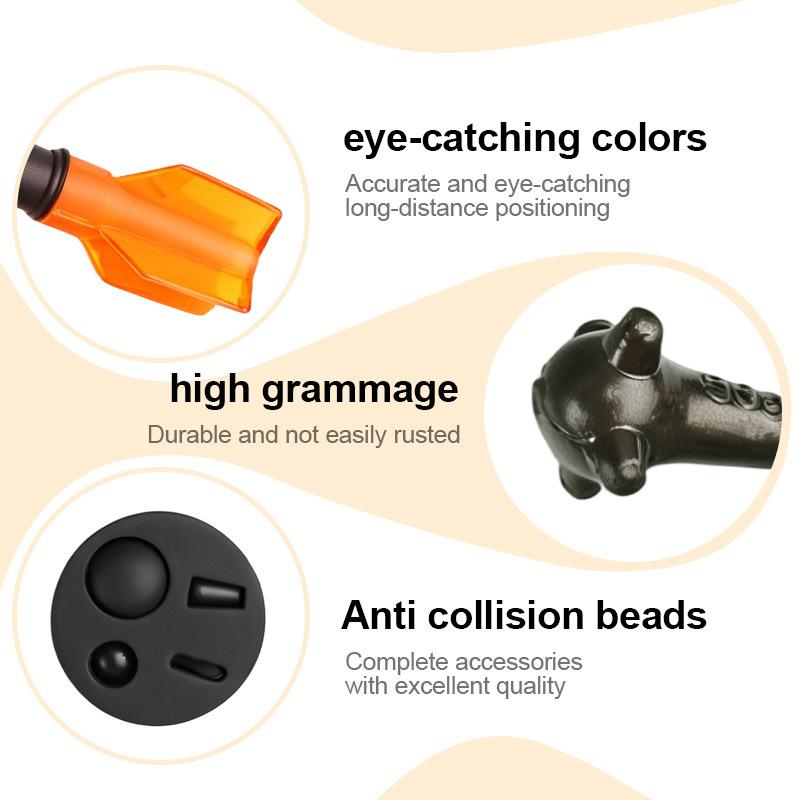 Fishing Marker Float Set Complete Fishing Tackle Accessories Kit Sturdy Pvc Material For Carp And Sea Fishing Supplies