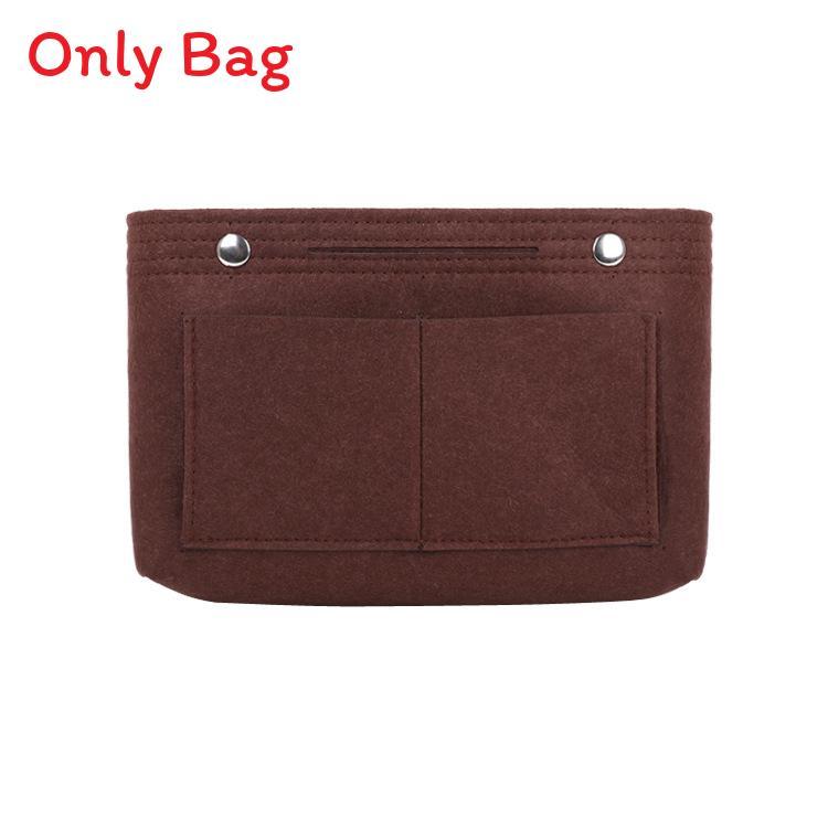 Makeup Organizer Bag With Non Woven Fabric For Travel And Desktop Storage